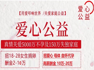 綦江捐卵助孕生子 爱心志愿者招募